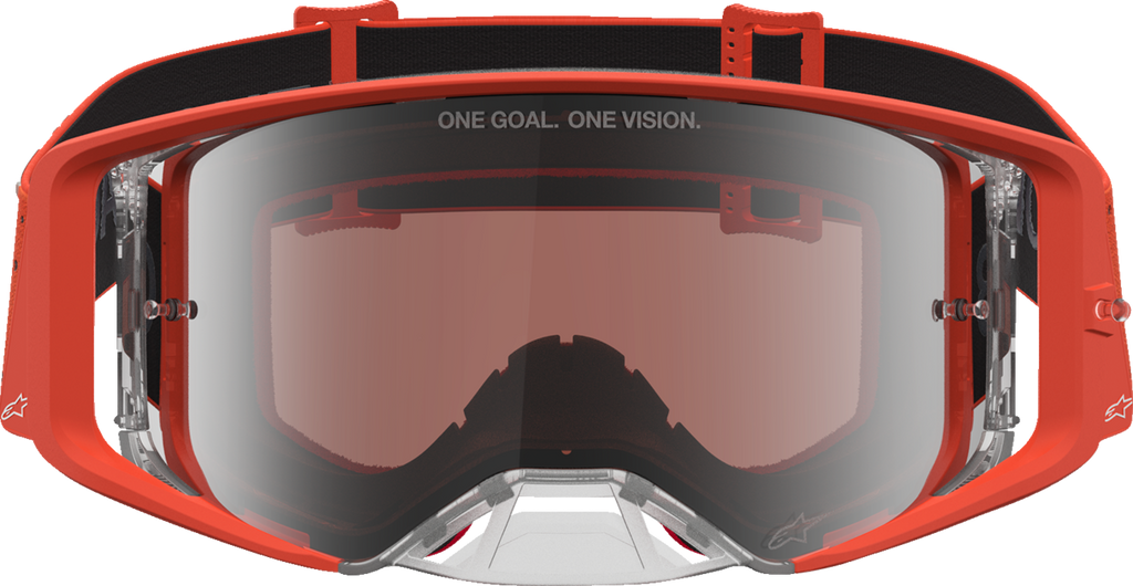 Alpinestars Youth Vision Vesta Goggle with Silver Mirror Lens 5140127-4013