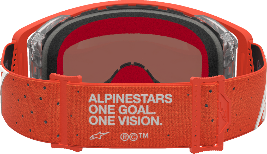 Alpinestars Youth Vision Vesta Goggle with Silver Mirror Lens 5140127-4013