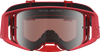 ALPINESTARS GOGGLES Supertech Vesta Goggle, Fluo Red/Chrome with Silver Mirror Lens 5100727-3231
