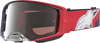 ALPINESTARS GOGGLES Supertech Goggle Hiten Black/Red with Silver Mirror Lens 5100527-1434