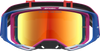 Alpinestars Vision 8 Maven Goggle, Fire Red/Black with Red Mirror Lens, Part 5101627-3235