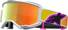 Alpinestars Vision 5 Drag Goggles 5101727-4009, Orange/Red with Red Mirror Lens