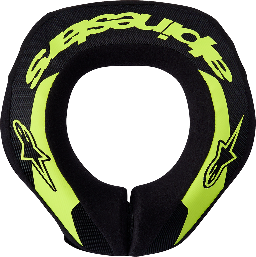 Alpinestars Youth Sequence Neck Roll Yellow Fluo/Black S/M 6741018-551-SM