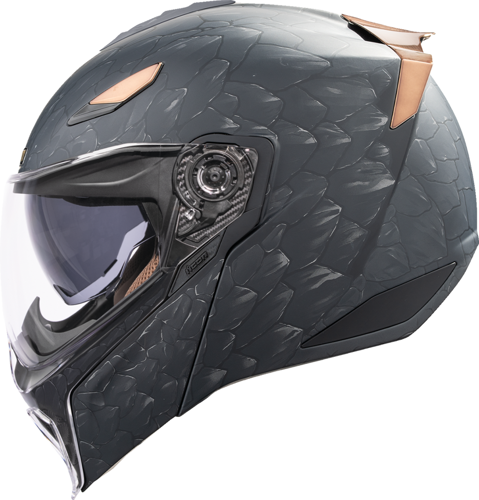 ICON Threshold™ Modular Helmet – Nocturnal 2, XL, 0100-3449