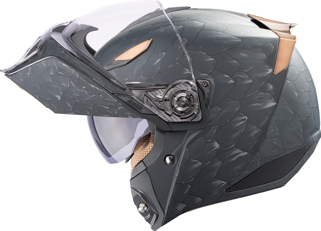 ICON Threshold™ Modular Helmet – Nocturnal 2, XL, 0100-3449