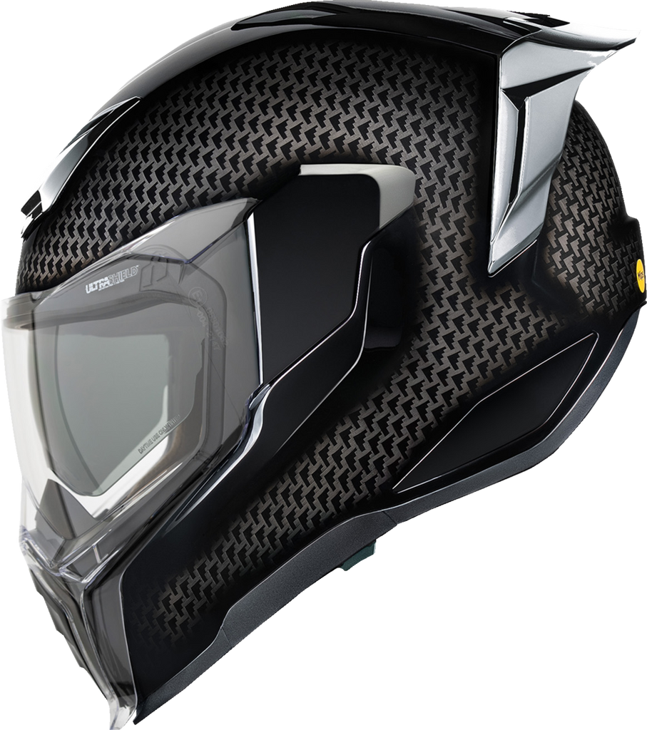 ICON Ultraflite™ Carbon Helmet with MIPS® Safety System, Silver, XS — 0101-20634