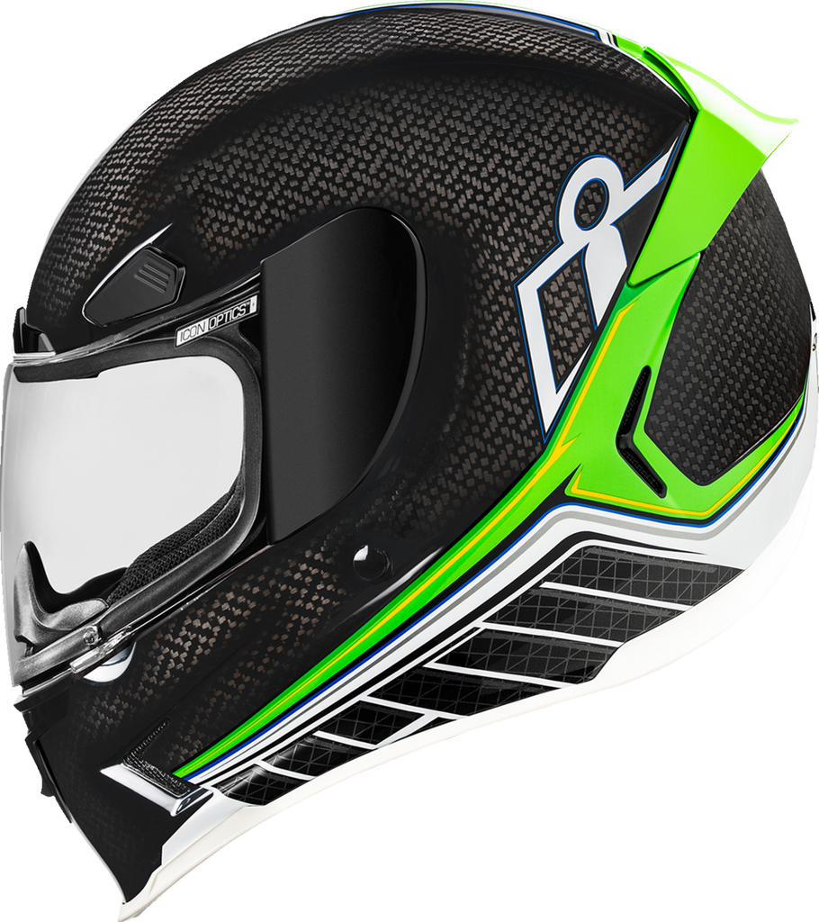 ICON Airframe Pro™ Carbon Hyperstrike Helmet, Green, Small – 0101-20670