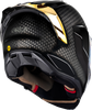 ICON Ultraflite™ Carbon MIPS® Helmet with Gold Finish, Medium - 0101-20643