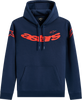 ALPINESTARS Velocifer Pullover Hoodie, Navy, 2XL — 1236-5281210-70-2X