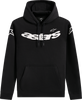 ALPINESTARS Velocifer Pullover Hoodie Black Large 1236-5281210-10-L