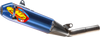 FMF Factory 4.1 RCT Slip-On Muffler - Titanium/Anodized - Carbon End Cap - YZ250F/X 044486