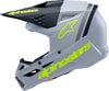 Sm3 Youth Radium Helmet Gry/Blk/Ylw Fluo Matte Yl