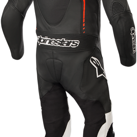 ALPINESTARS Youth GP Plus 1-Piece Leather Suit - Black/White/Red Fluorescent - US 24 / EU 130 31405181231130