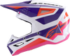Sm3 Heat Helmet White/Purple/Pink Glossy Lg