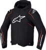 Alpinestars Zaca V2 Waterproof Jacket Black/Red Fluo Small 3201127-1030-S