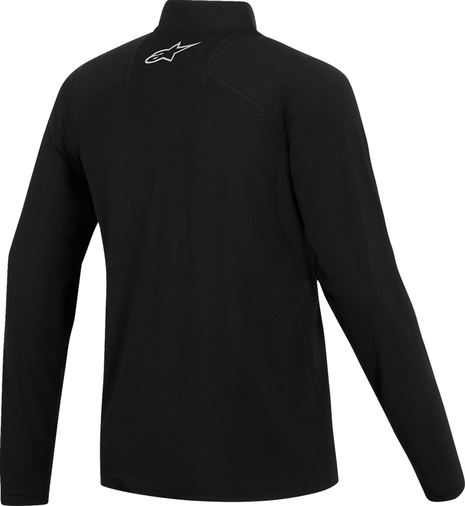 Alpinestars AT 8 Merino Long Sleeve Shirt, Black, 2XL - 4750127-10-2XL