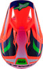 Sm3 Youth Deegan Helmet Orng Flo/Prpl/Pnk Fluo Ys