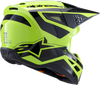 Sm3 Heat Helmet Yellow Fluo/Black Glossy 2x