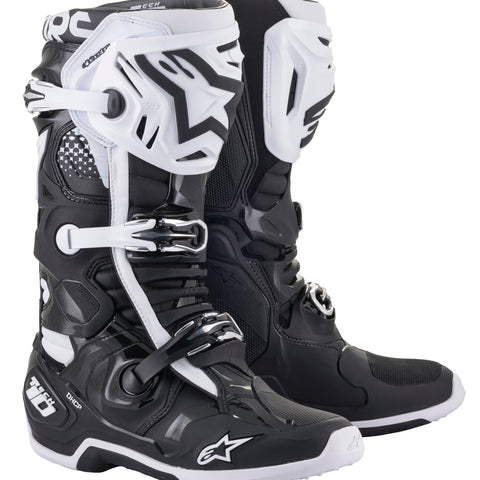 Tech 10 Boots Black/White Sz 11