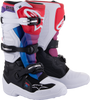 Tech 7s Boots Wht/Blk/Rainbow Sz 2