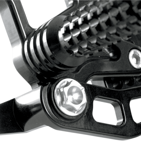 VORTEX V2 Rearset - Black - GSXR1000 RS572K