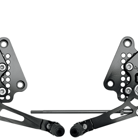 VORTEX V2 Rearset - Black - GSX13 RS532K