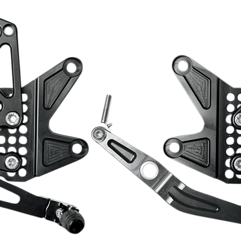 VORTEX V2 Rearset - Black - R6 RS616K