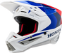 Honda S M5 Helmet White/Blue/Red Glossy 2x