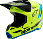 Sm3 Youth Radium Helmet Ylw Fluo/Blk/Blue Ym