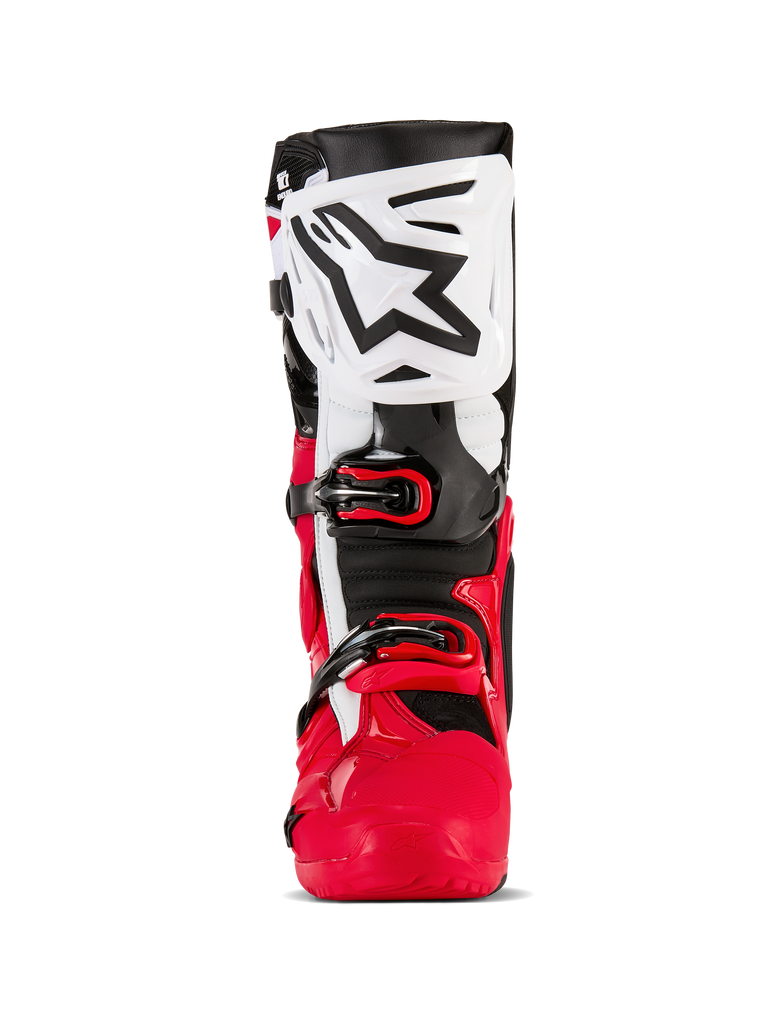 Tech 10 Enduro Boots Bright Red/Black/White 9