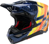 S M10 Tld Edition 25 Helmet Drk Blu/Org/Ylw Fluo/Red Lg