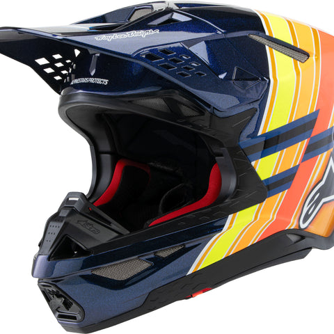 S M10 Tld Edition 25 Helmet Drk Blu/Org/Ylw Fluo/Red Xs