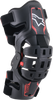 Bionic 5s Youth Knee Brace Black/Red