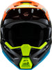 Sm3 Youth Fray Helmet Blk/Orng/Ylw Fluo Ys