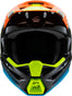 Sm3 Youth Fray Helmet Blk/Orng/Ylw Fluo Ys