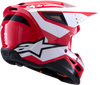 Sm3 Heat Helmet Red/White/Black Glossy Sm