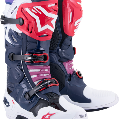 Tech 10 Supervented Boots Night Nvy/Wht/Rainbow Sz 11