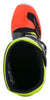 Tech 7s Boots Dark Grey/ Red Fluo/Yellow Fluo Sz 07