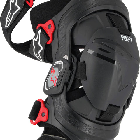 Rk 7 Plasma Knee Brace Black/Red Lg