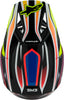 Sm3 Youth Wurx Helmet Blk/Ylw Fluo/Blue/Red  Yl