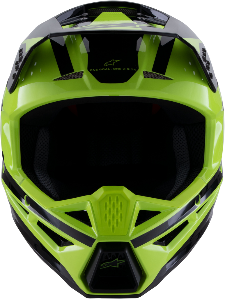 Sm3 Heat Helmet Yellow Fluo/Black Glossy Sm
