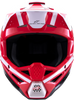 Sm3 Heat Helmet Red/White/Black Glossy Md