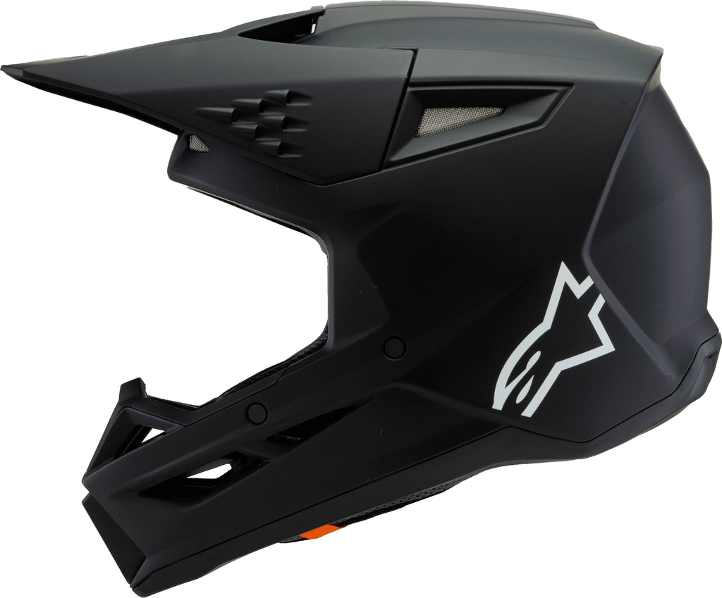 Sm3 Youth Solid Helmet Black Matte Ym