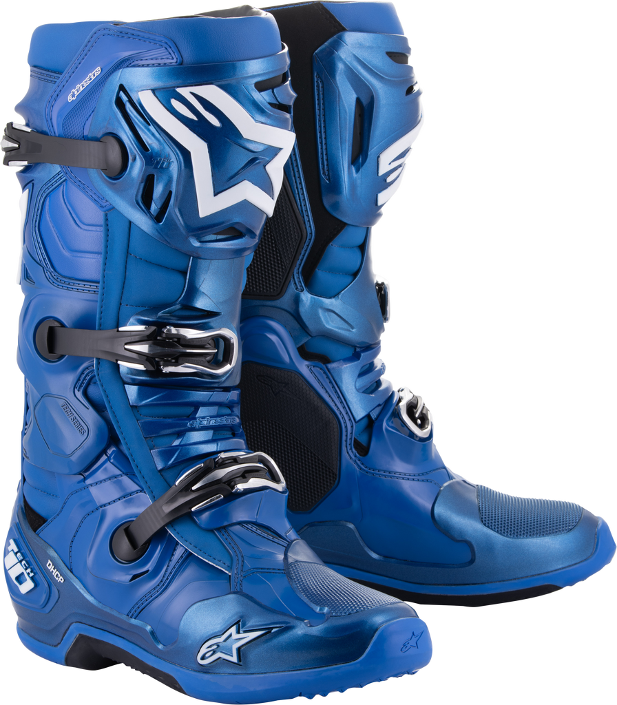 Tech 10 Boots Blue/Black Sz 8