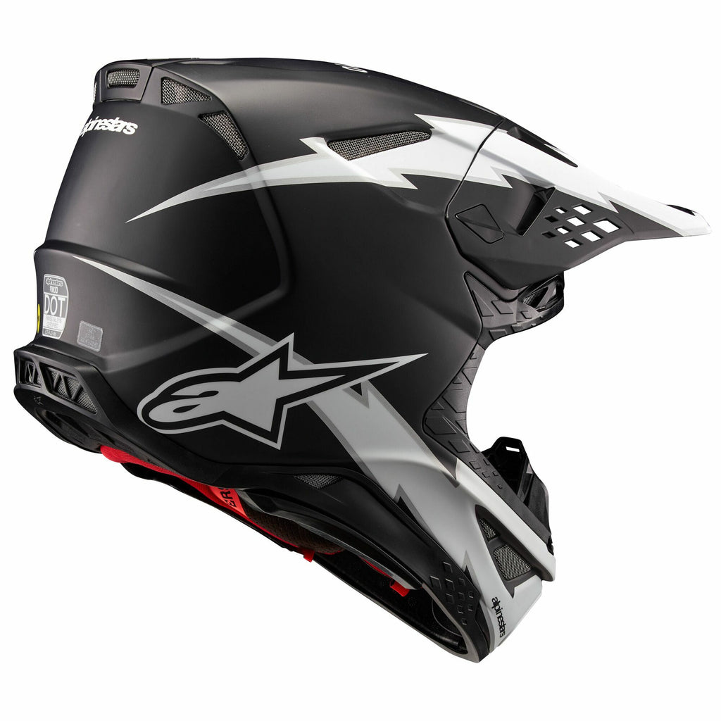 Supertech S M10 Ampress Helmet Black/White Matt Xl