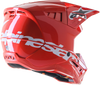 S M5 Corp Helmet Bright Red Glossy 2x