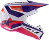 Sm3 Heat Helmet White/Purple/Pink Glossy Lg