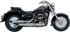 Blvd Slashcut Slip On Chrome Yam V Star 650