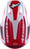 Sm3 Heat Helmet Red/White/Black Glossy Md