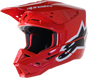S M5 Corp Helmet Bright Red Glossy Sm